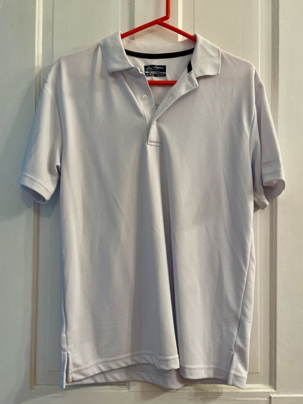 Ben Hogan Performance White Polo Shirt - Short Sleeve - Men’s Medium
